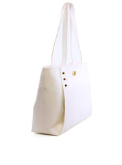 Bolsa Shopper com Detalhe de Recorte - Branca BSI-6160 - BR