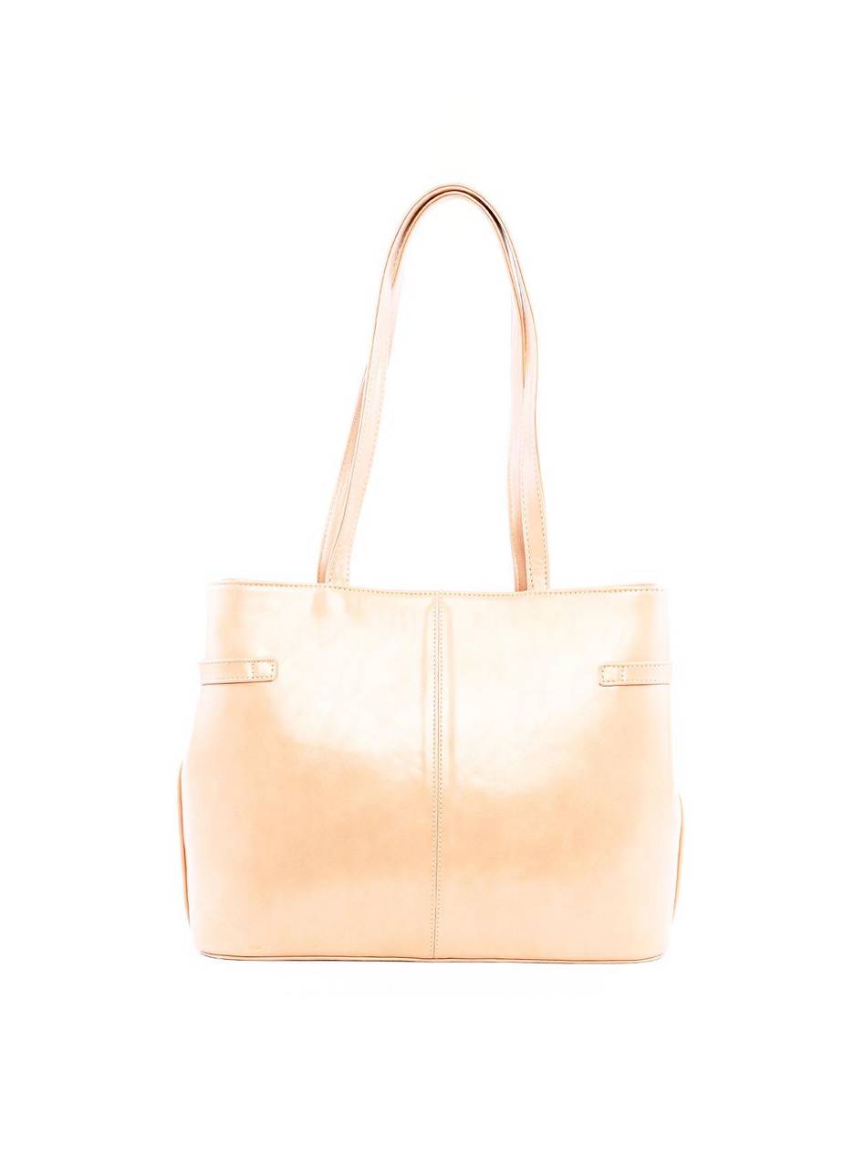 Bolsa Tote com Duas Divisórias - Nude BSI-6259 - NU