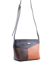 Bolsa Tote Transversal Retalhos - Preta BSI-6458 - PR