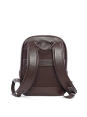 Mochila Masculina Executiva em Couro com Bolsos - Cacau MEI-452 - CA