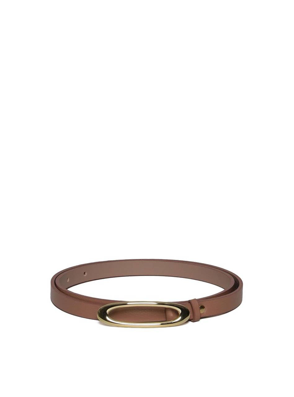 Cinto Feminino com Fivela Oval - Nude CTI-972 - NU