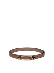 Cinto Feminino com Fivela Oval - Nude CTI-972 - NU