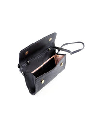 Bolsa Satchel Retangular Pequena - Preta BSI-6246 - PR