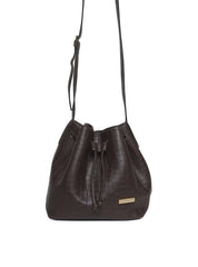 Bolsa Saco Média Transversal  - Cacau BSI-5353 - CA
