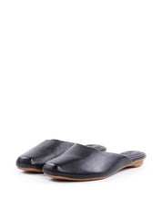 Mule Liso de Bico Quadrado - Preta SD-12089 - PR