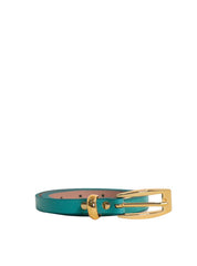 Cinto Casual Feminino Couro Verde CTI-930 - VD