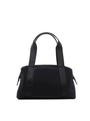 Bolsa Baú em Tela com Fita na Alça - Preta BSI-6400 - PR
