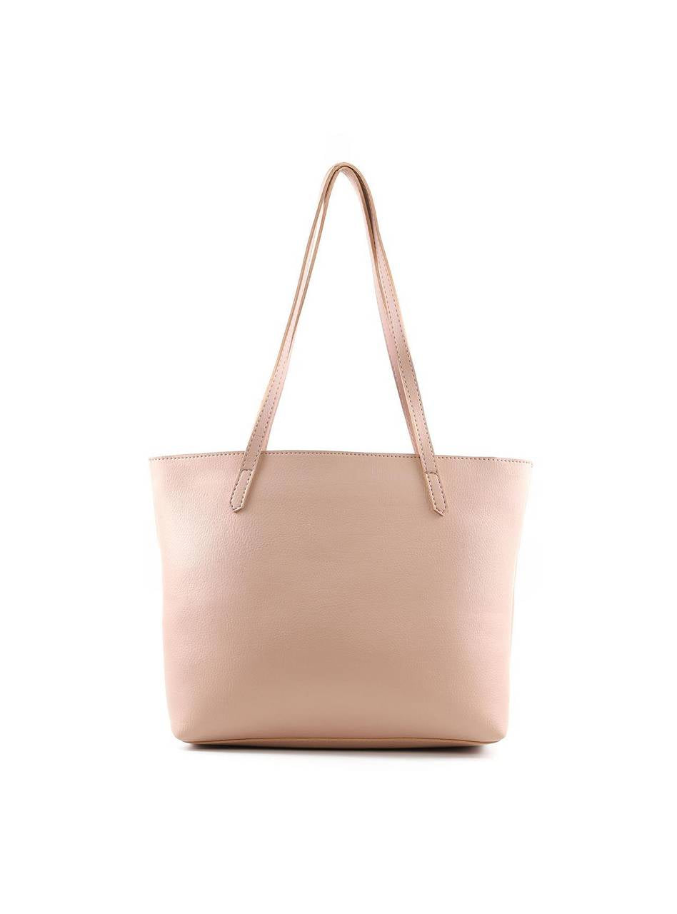Bolsa Shopper com Detalhe de Tressê - Nude BSI-6407 - NU