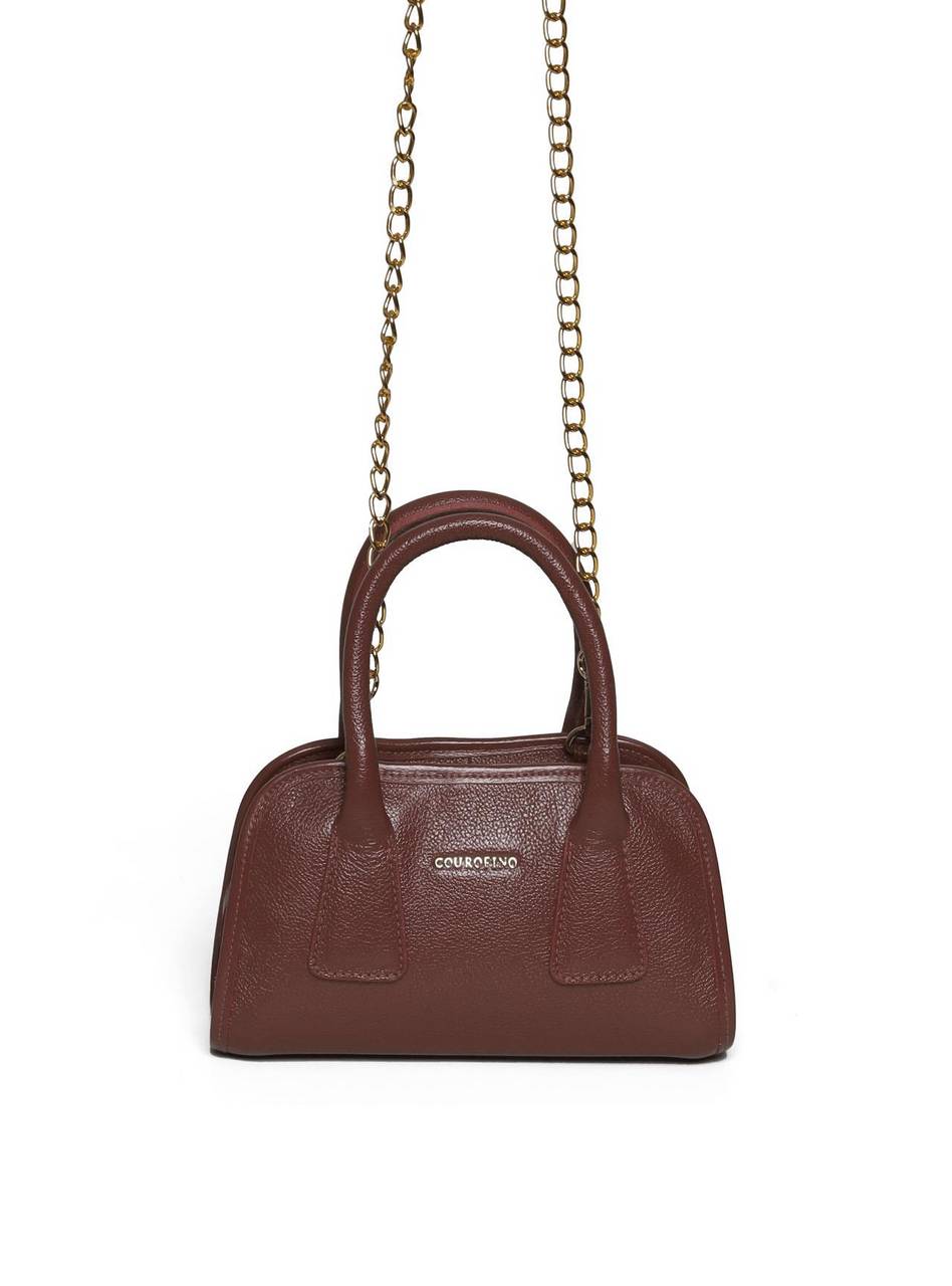 Bolsa Tote Tiracolo Costura Geométrica - Cacau BSI-5985 - CA