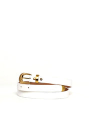 Cinto Feminino com Fivela Arredondada - Branco CTI-1006 - BR