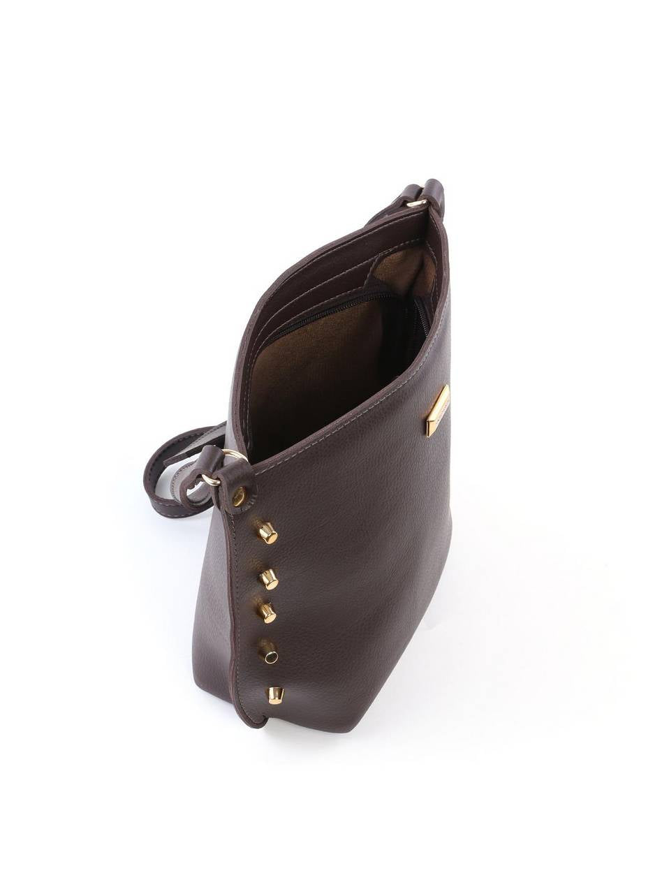Bolsa Tote Quadrada com Spikes - Cacau BSI-6408 - CA