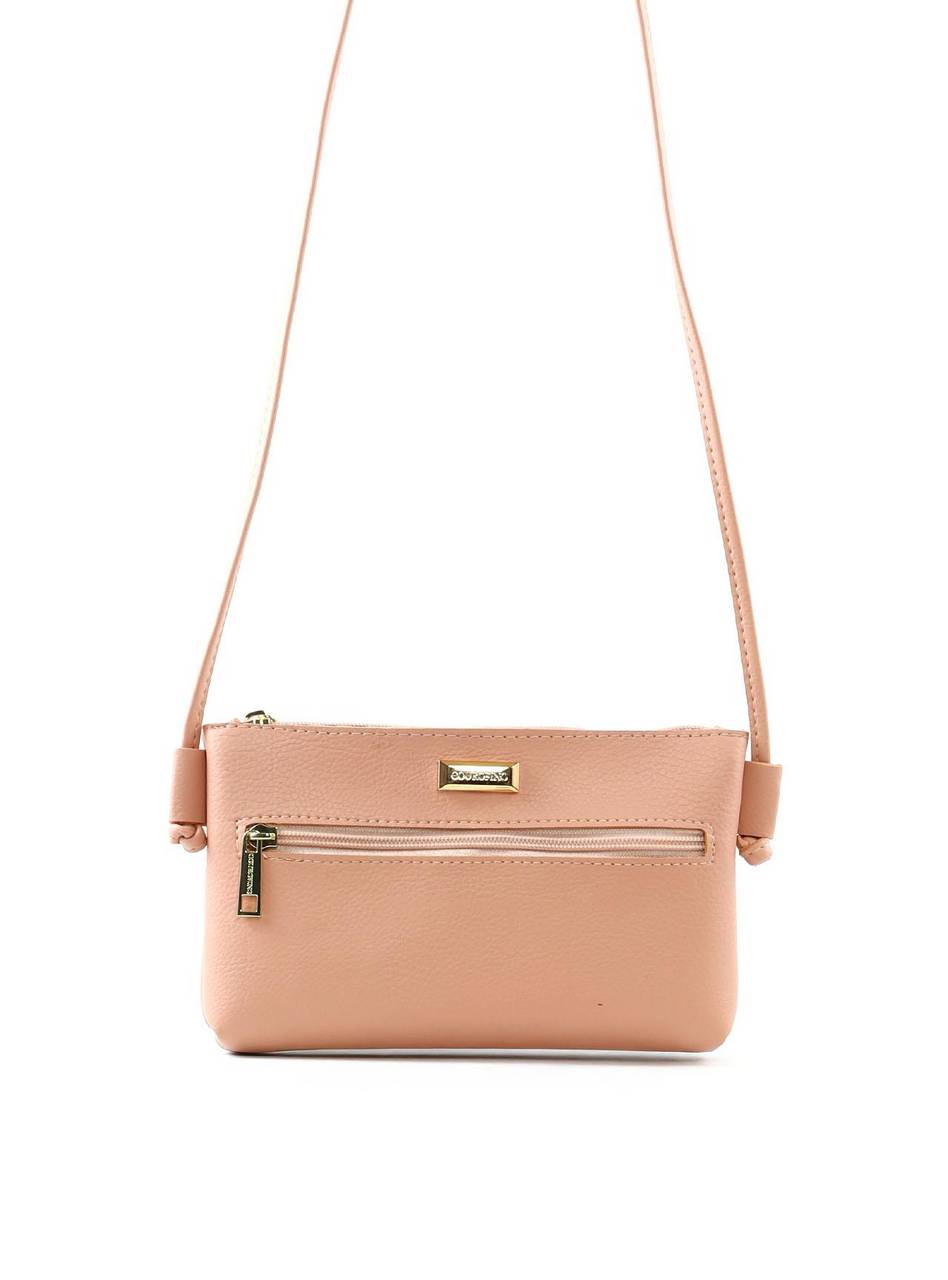 Bolsa Clutch Tiracolo com Bolso Frontal - Diversa BSI-6002 - DV