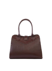 Bolsa Tote Detalhe Costura Frontal Alça Dupla - Cacau BSI-6379 - CA