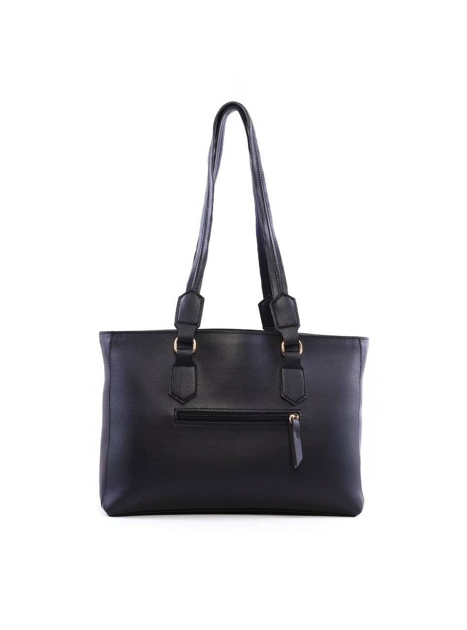 Bolsa Shopper Grande com Porta Moedas - Preta BSI-6393 - PR