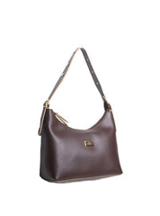 Bolsa Hobo Média Tiracolo Cacau BSI-5864 - CA
