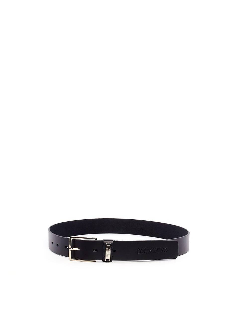 Cinto Masculino Casual Soleta com Detalhe de Costura - Preto CTI-1002 - PR