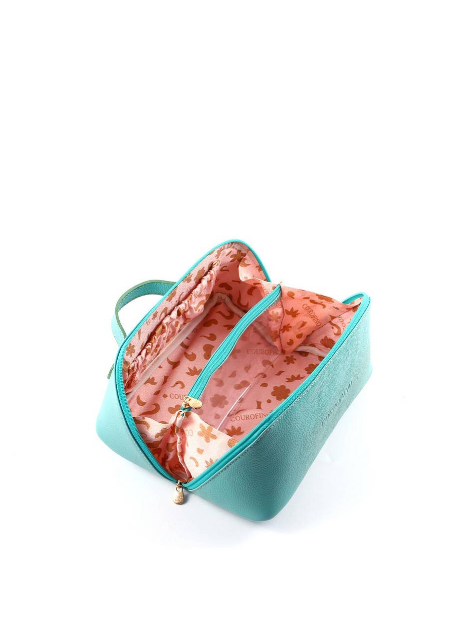 Necessaire Feminina Retangular com Alça de Mão - Verde NSI-139 - VD