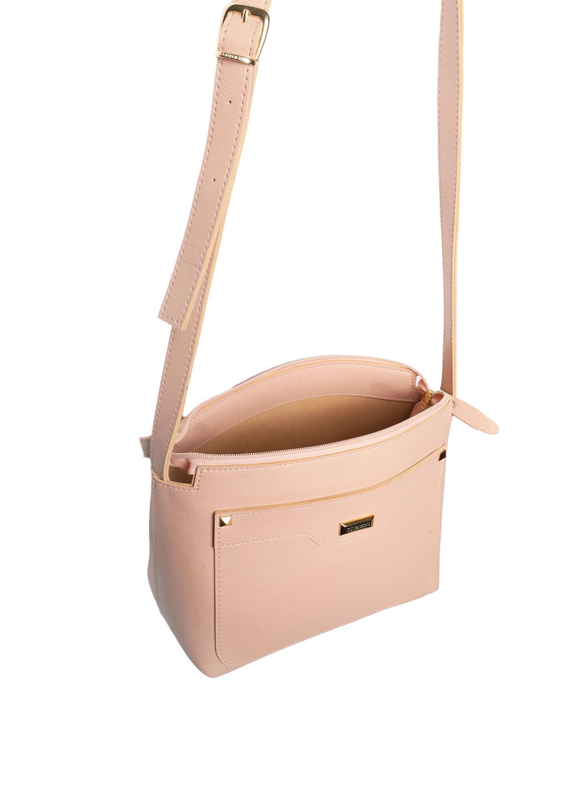 Bolsa Tote Média Transversal Nude BSI-5856 - NU
