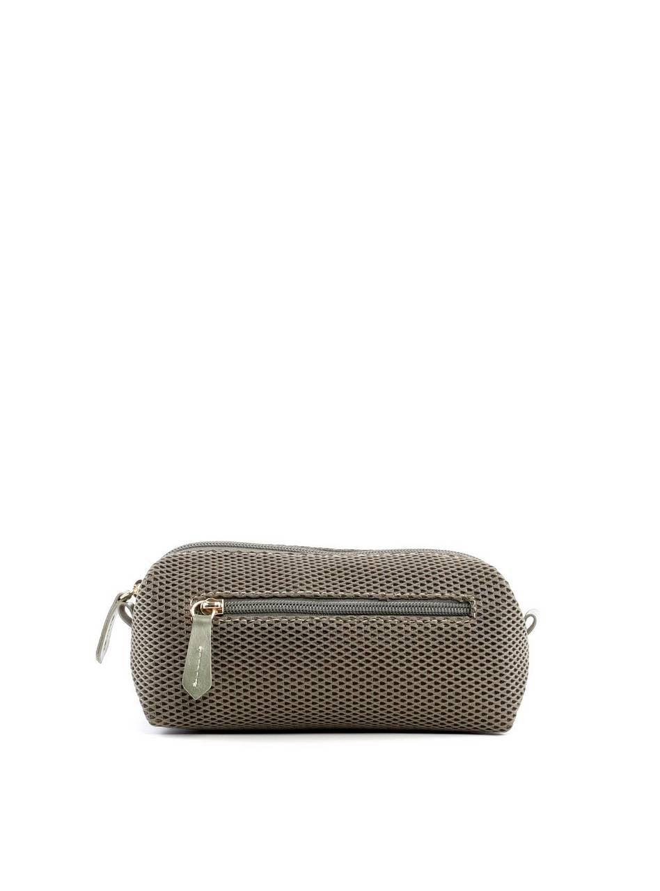 Necessaire Unissex Retangular em Tela - Verde NSI-161 - VD