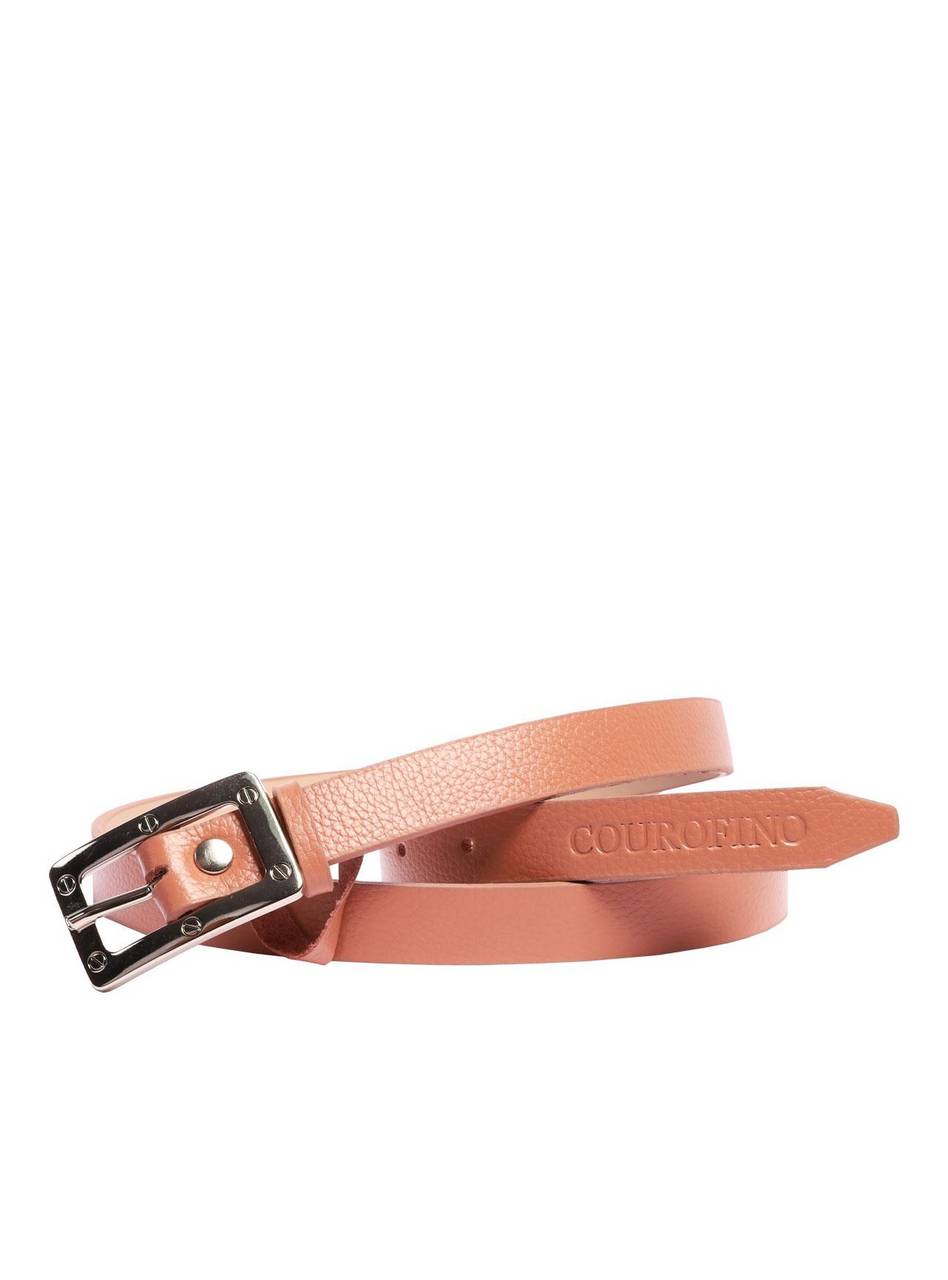 Cinto Feminino Casual Couro Nude CTI-954 - NU