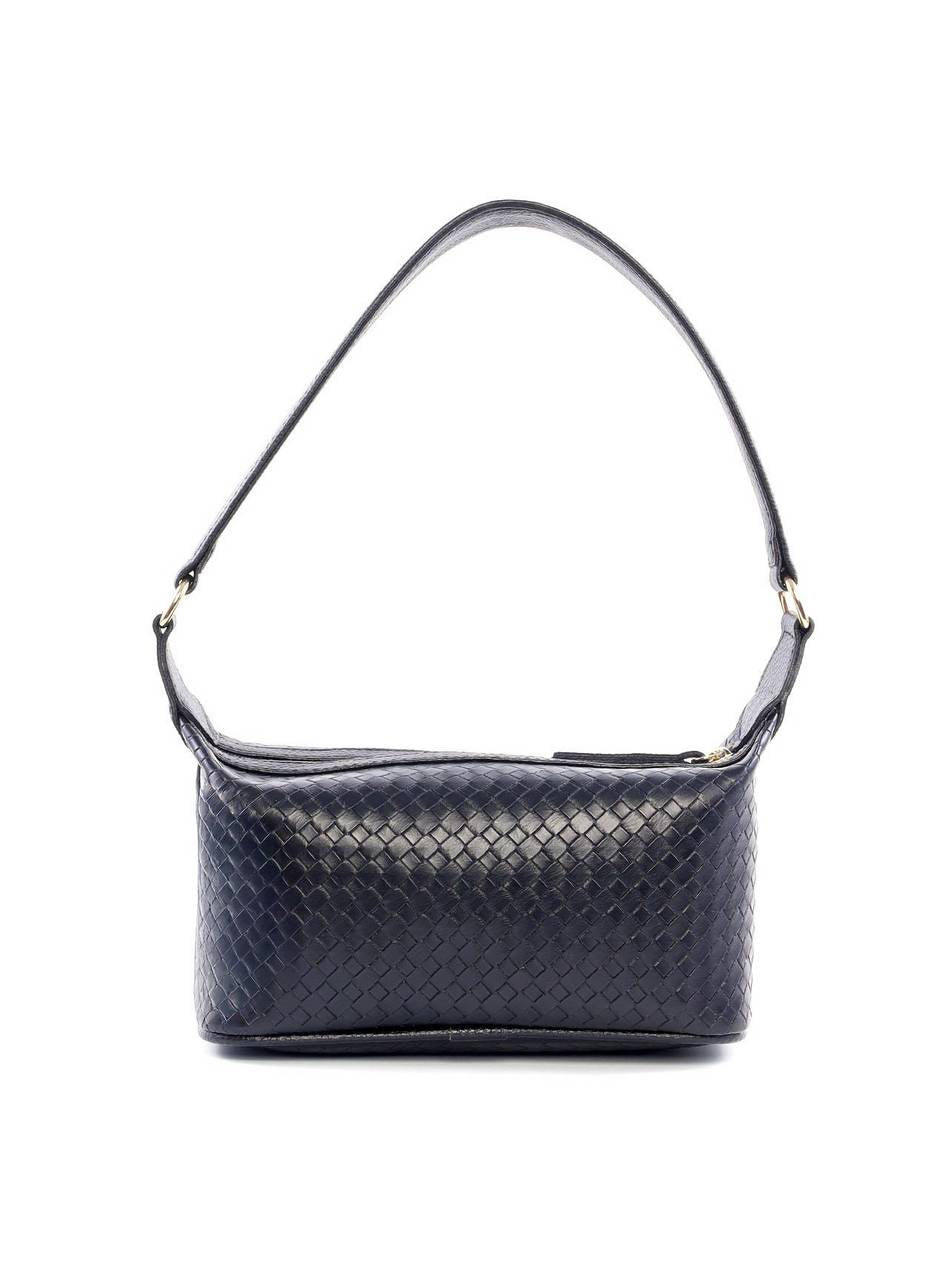 Bolsa Hobo Tressê Estilo Frasqueira - Preta BSI-6185 - PR