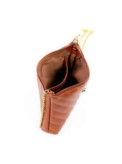 Bolsa Clutch em Matelassê com Alça de Corrente - Castor BSI-6270 - CS