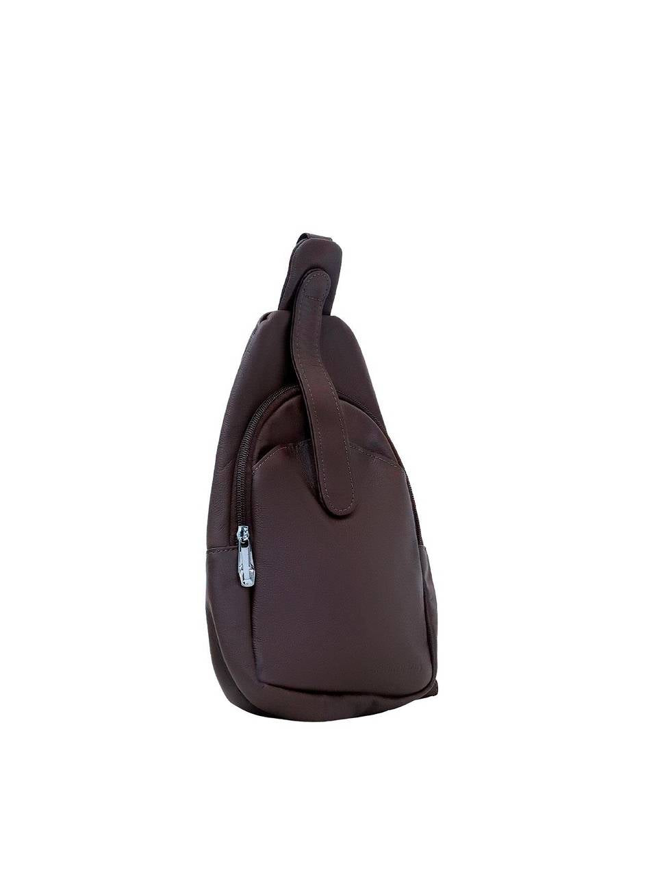 Pochete Masculina Bag Média Transversal Cacau BSI-5572 - CA