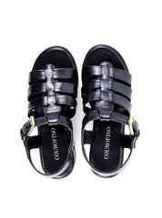 Sandália Plataforma Fisherman - Preta SDI-11875 - PR