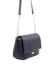 Bolsa Satchel com Costura na Tampa - Preta BSI-6214 - PR