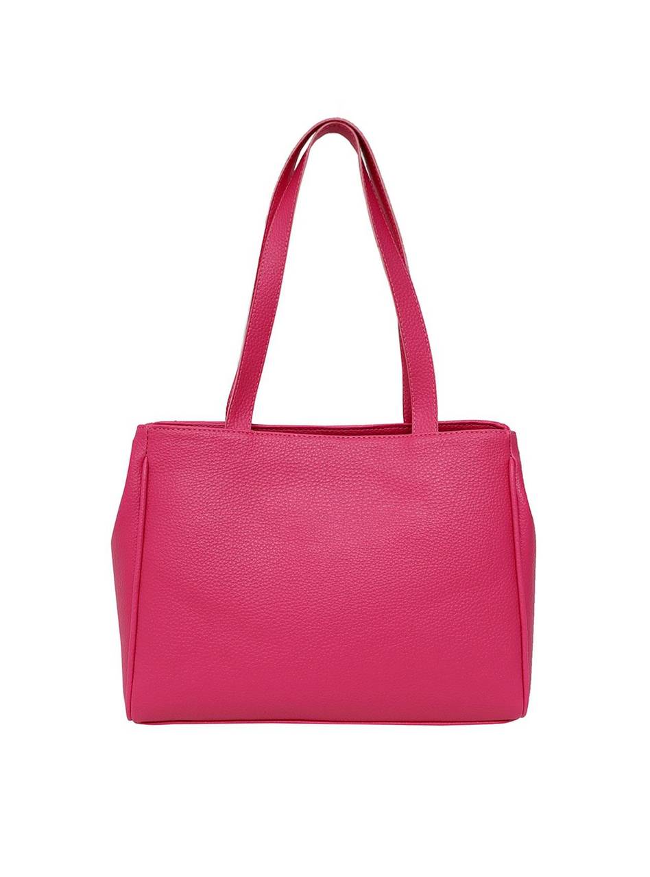 Bolsa Tote Média Tiracolo Bolso Frontal Pink BSI-5342 - PK