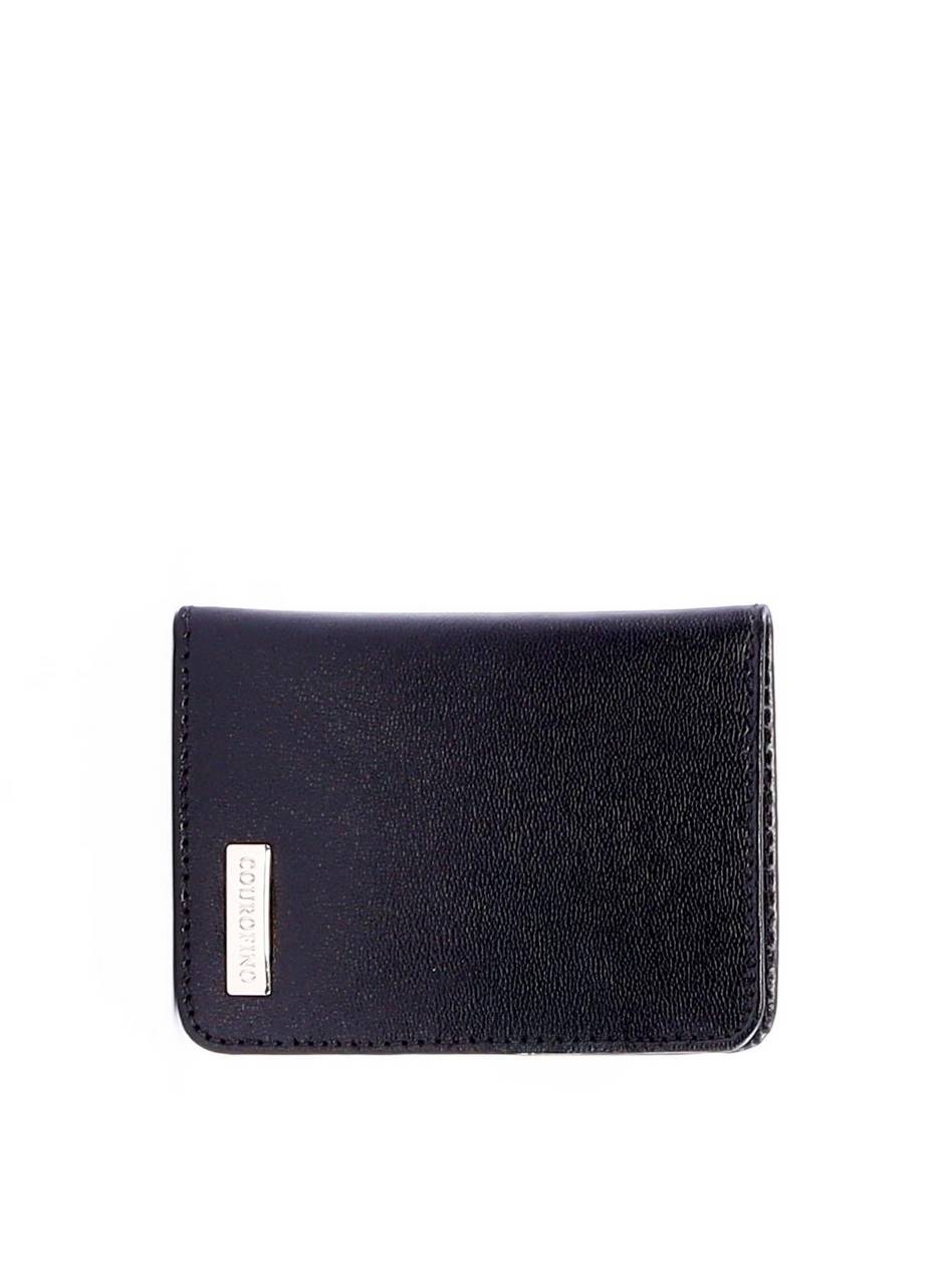Porta Cartão Unissex em Couro - Preta CAI-1018 - PR