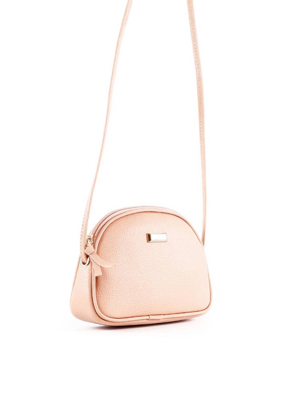 Bolsa Tote Transversal Arredondada - Nude BSI-6343 - NU