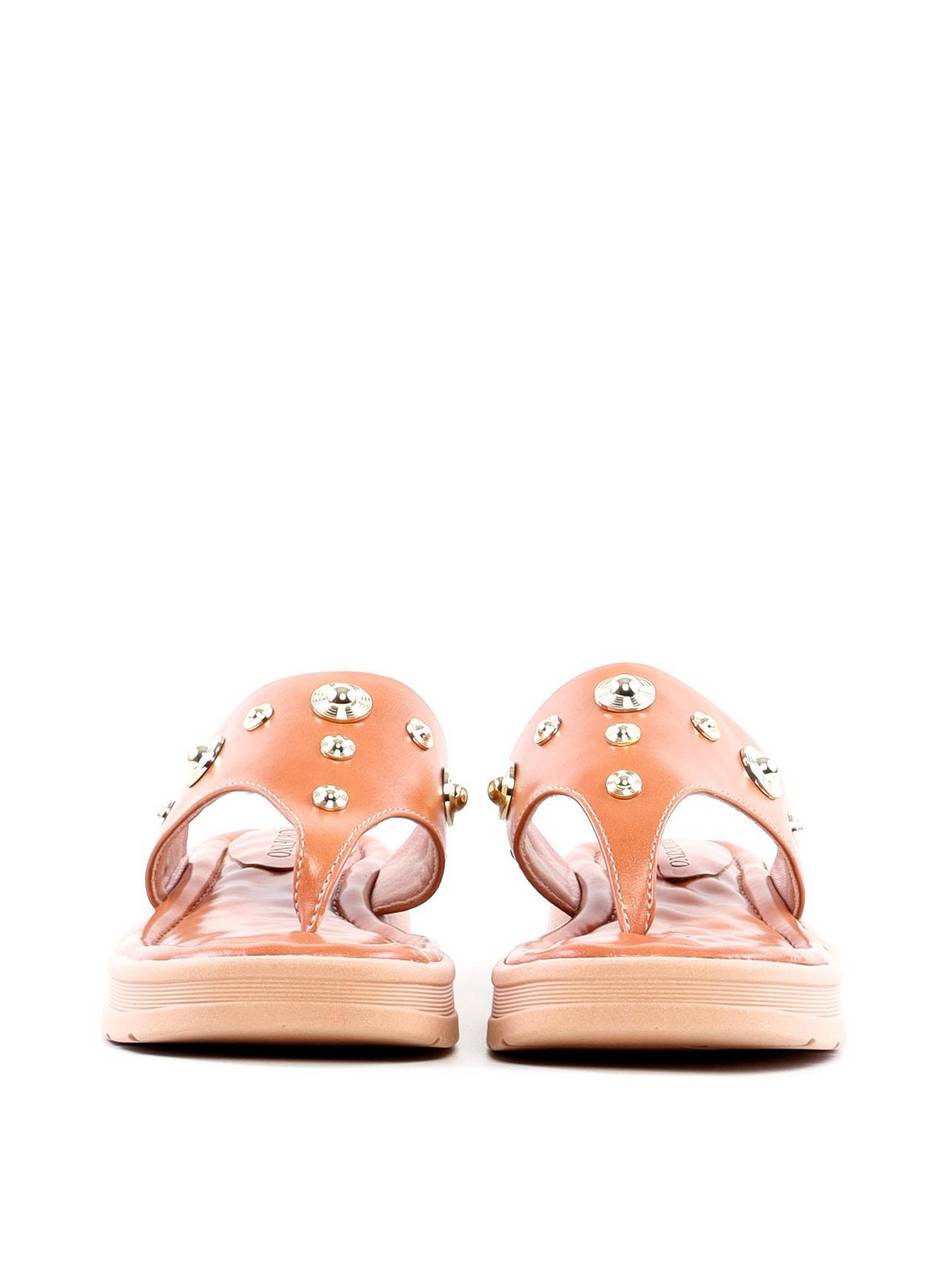 Flatform de Dedo com Tira Larga - Nude SDI-11902 - NU