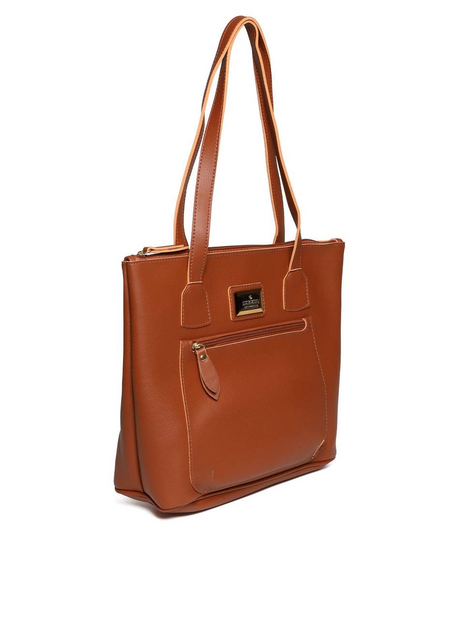 Bolsa Tote com Bolso Grande Frontal - Castor BSI-5470 - CS