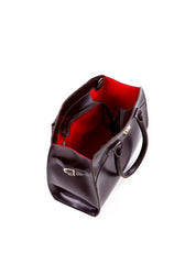 Bolsa Tote de Alça Dupla com Costuras e Fivelas - Cacau BSI-6209 - CA