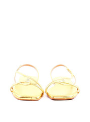 Rasteira com Tiras Finas em Recorte Geométrico - Ouro SDI-11942 - AU