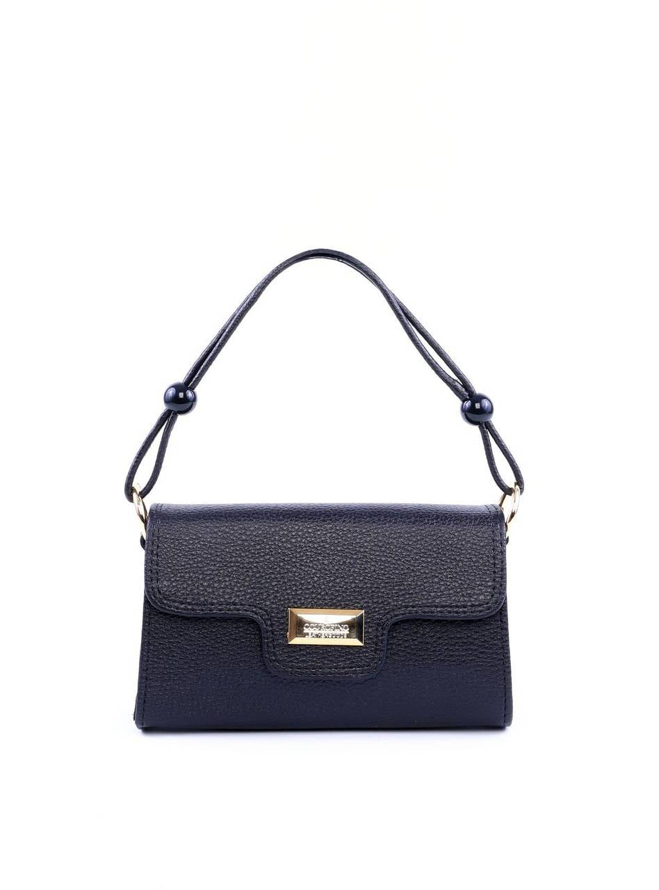 Bolsa Satchel Retangular com Alça Dupla - Preta BSI-6043 - PR