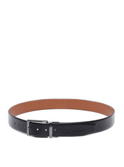 Cinto Masculino Social Largo Dupla Face - Preto e Castor  CTI-975 - PC