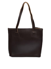 Bolsa Tote com Bolso Grande Frontal - Cacau BSI-5470 - CA