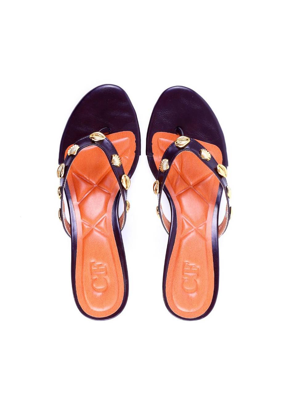 Tamanco Dedo Tira Enfeite Conchas - Cacau SDI-11916 - CA