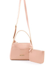 Bolsa Tote Alça Dupla com Divisória Necessaire - Nude BSI-6041 - NU
