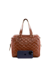 Bolsa Tote Arredondada em Matelasse - Castor BSI-6431 - CS