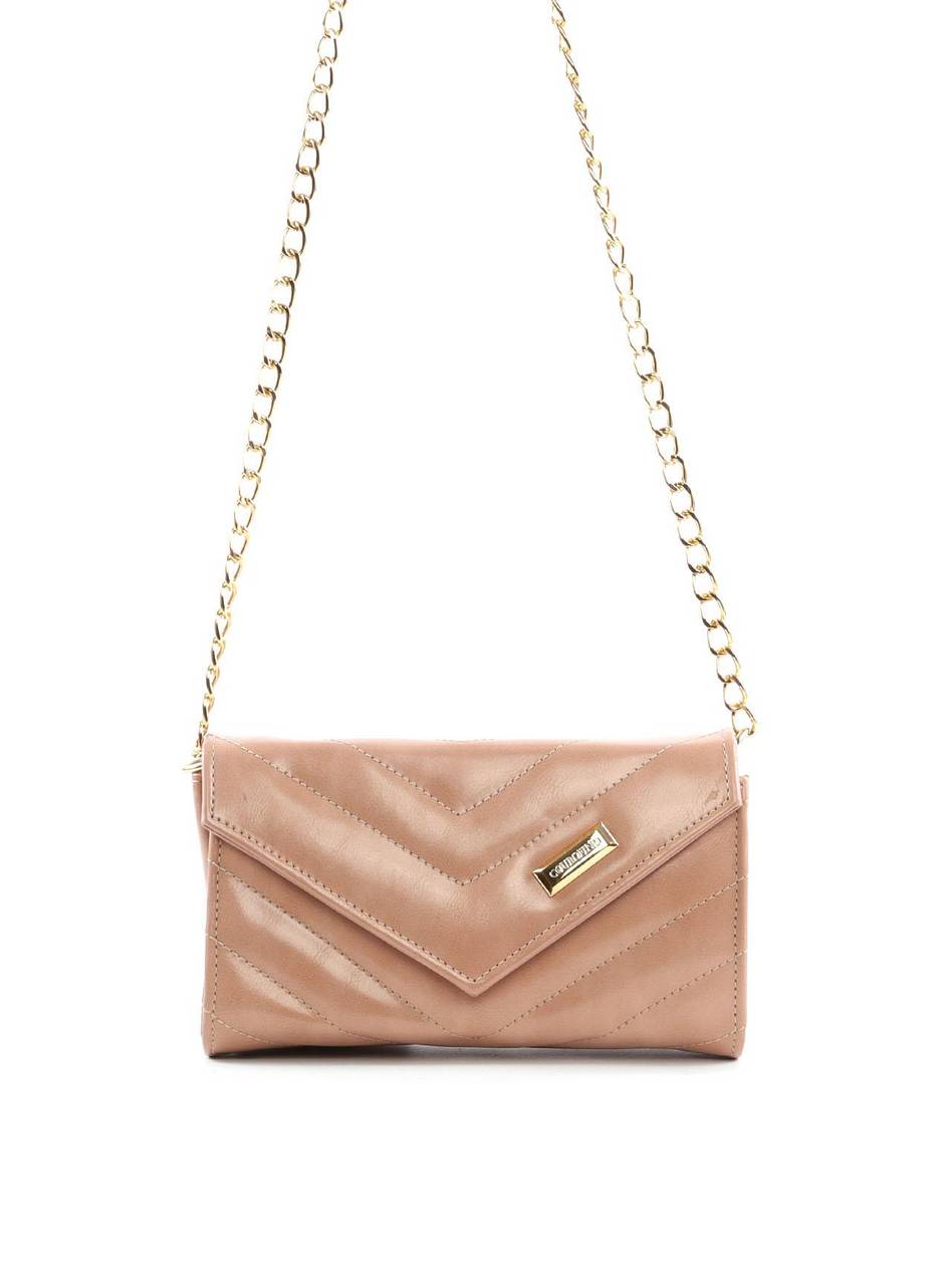 Bolsa Clutch Transversal em Matelassê - Nude BSI-6424 - NU