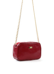 Bolsa Transversal Quadrada com Detalhe Matelassê BSI-6528 - VE