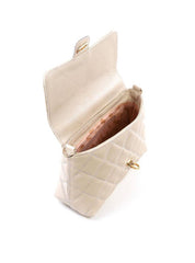 Bolsa Satchel Pequena com Matelassê e Fecho Giratório BSI-6505 - FE