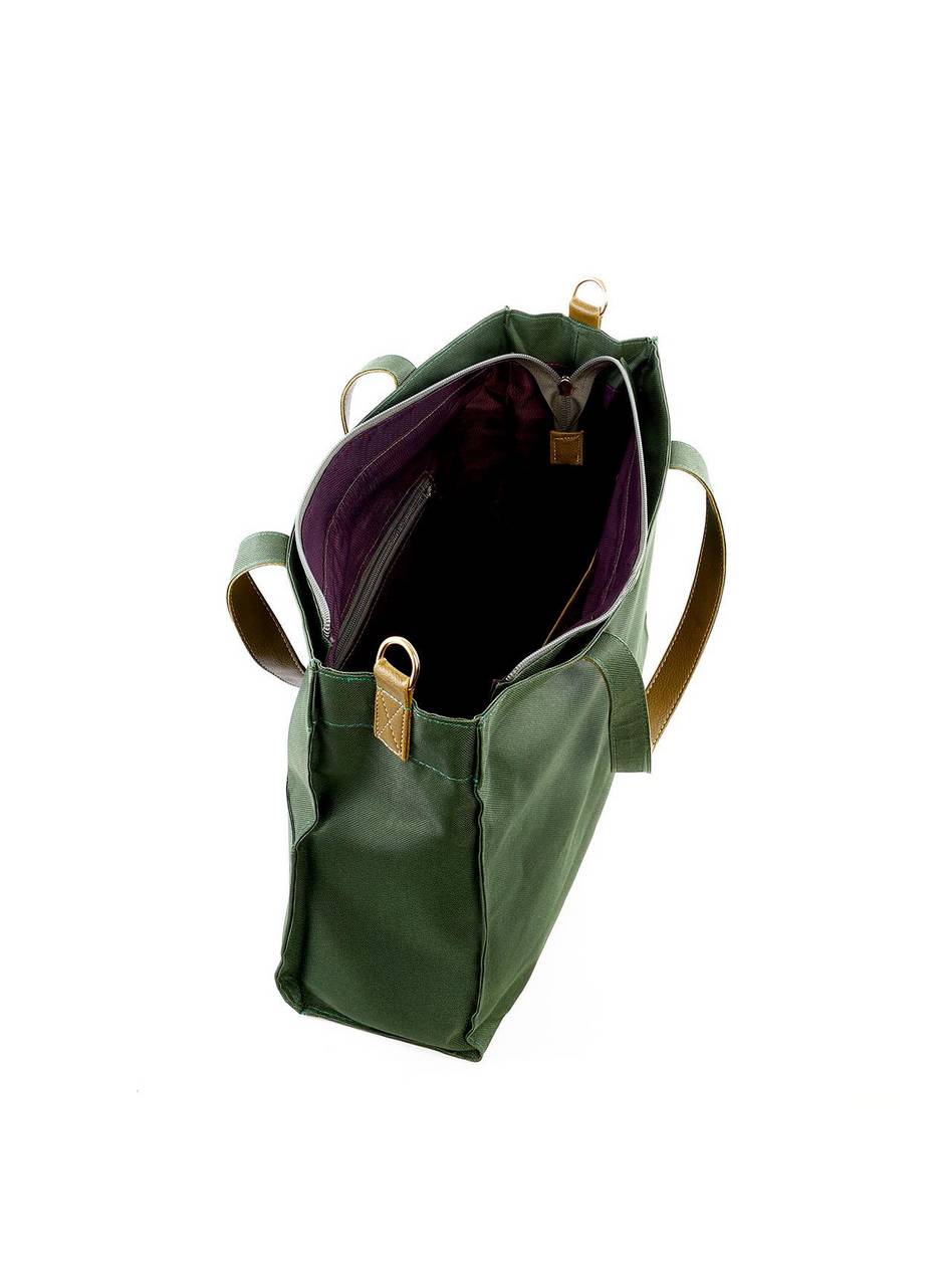 Bolsa Tote com Alça Dupla - Verde BSI-6220 - VD
