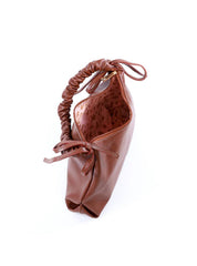 Bolsa Hobo de Mão com Alça Franzida - Castor BSI-6009 - CS