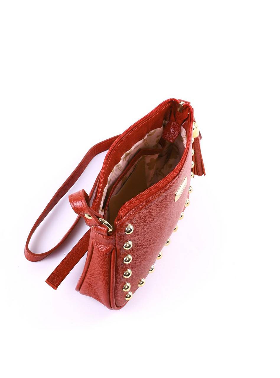 Bolsa Clutch Couro Pequena Transversal - Castor BSI-5873 - CS