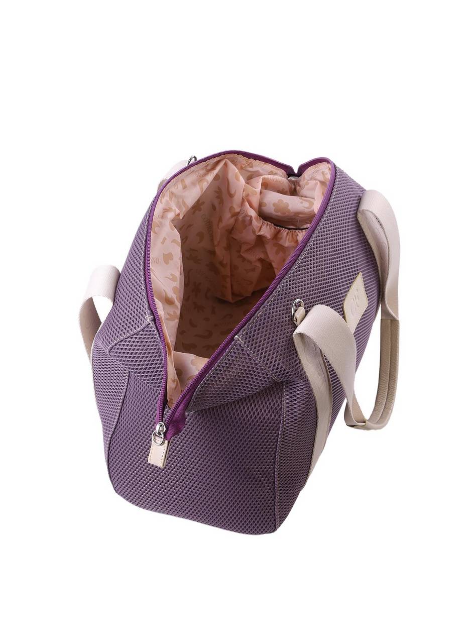Bolsa Baú em Tela com Fita na Alça - Roxo BSI-6400 - RO