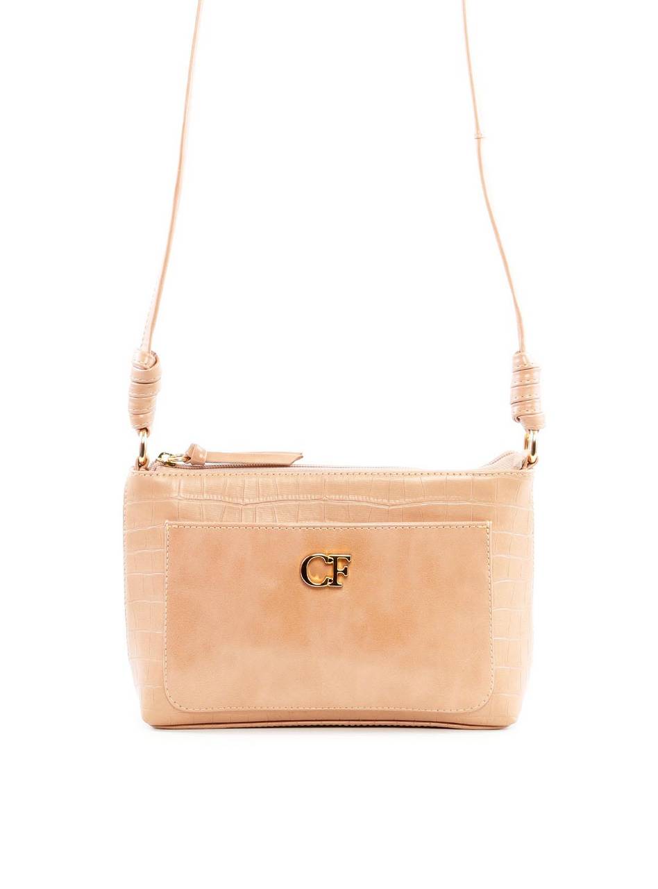 Bolsa Tote Pequena com Nó - Nude BSI-6446 - NU